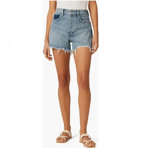 🛑SOLD🛑 NWT JOE’S Alex Denim Cut Off Shorts Blue Size 25 - Picture 2 of 14
